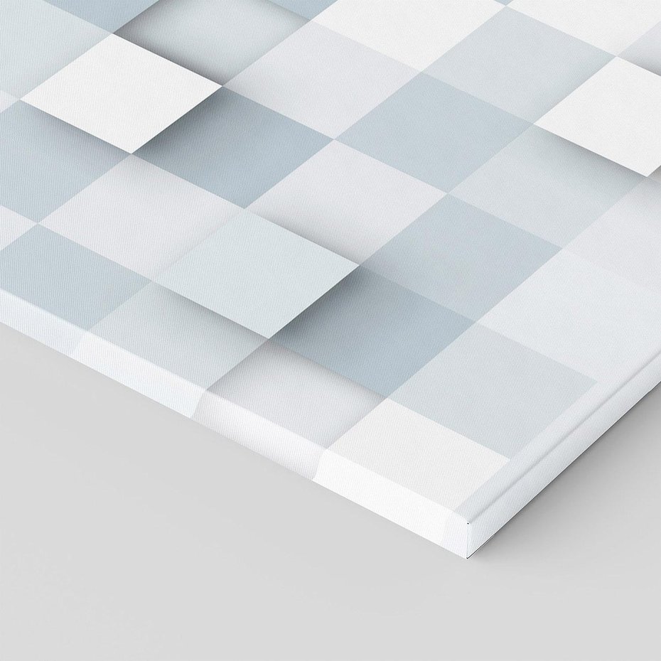 Obraz na płótnie 140x70 - Trójwymiarowe formy geometryczne - geometria, 3D