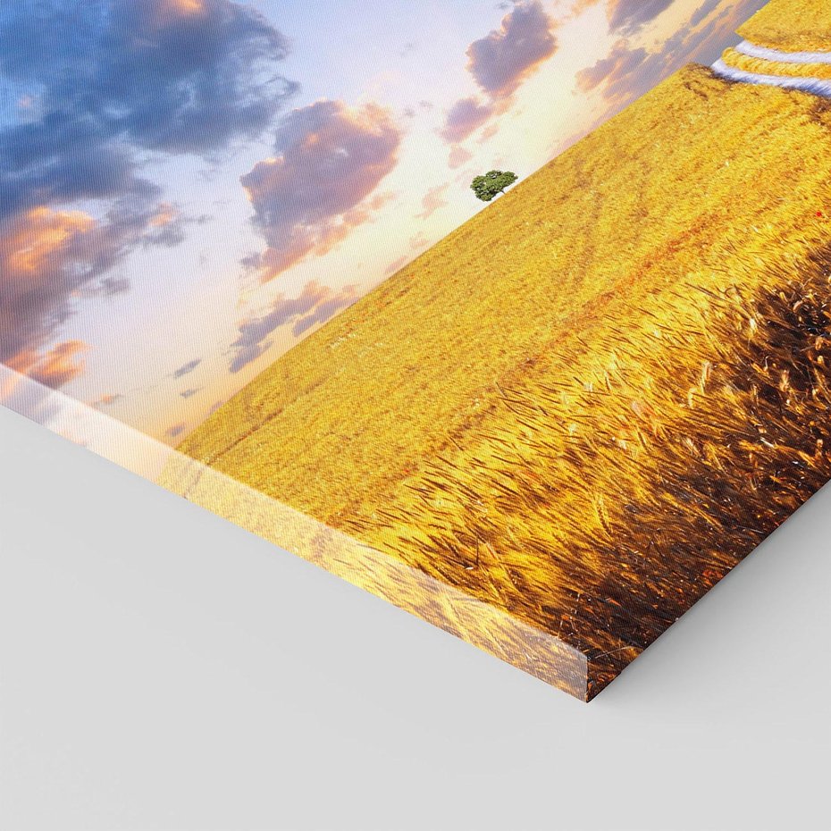 Obraz na płótnie 50x50 - Magiczna droga w lesie - droga, ścieżka