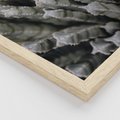 Zestaw obrazy w ramie 30x40 galeria - Kaktusy, pustynia, boho - rama drewno