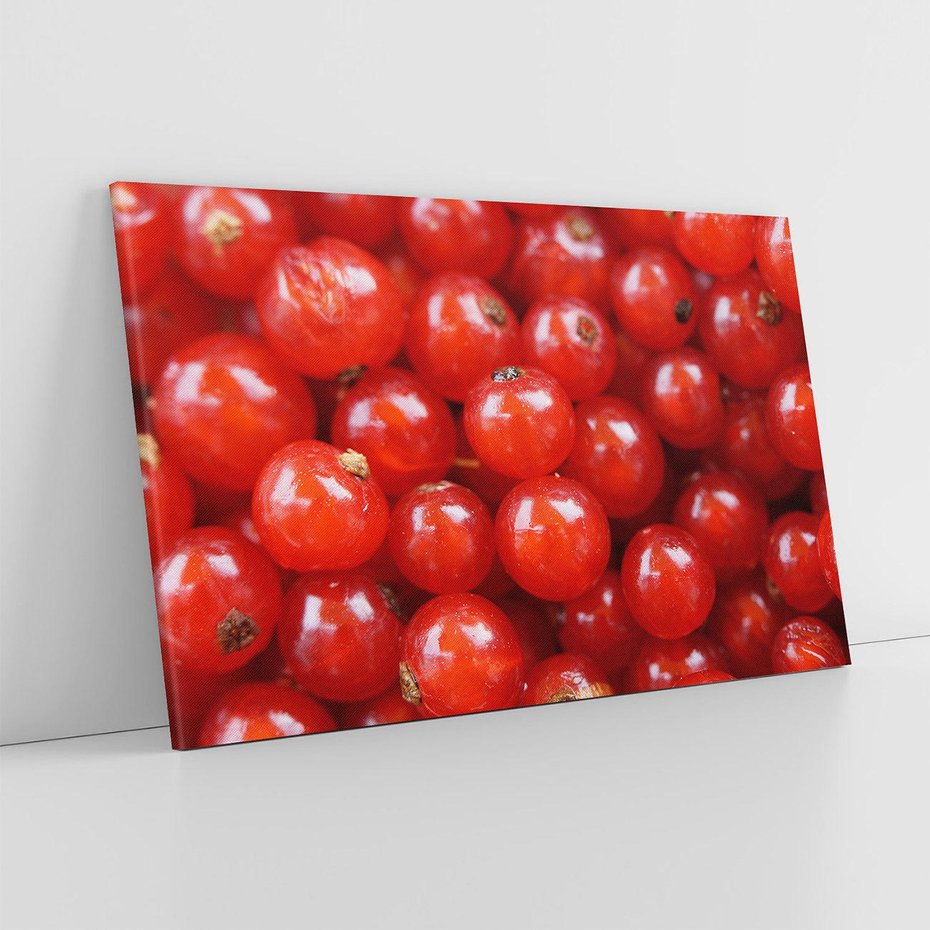 Obraz na płótnie 70x50 - Pożeczka - Czerwony Skarb - pożeczka, owoc