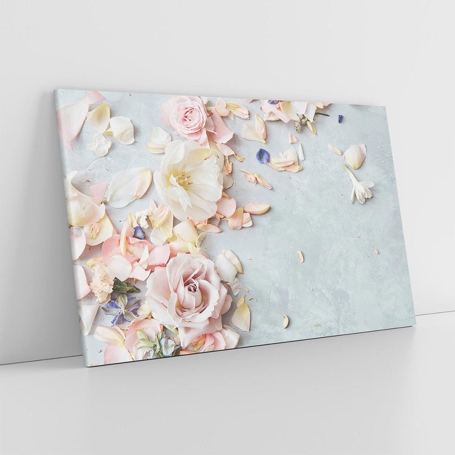 Obraz na płótnie 70x50 - Róże: kwiatowy urok - róże, kwiaty