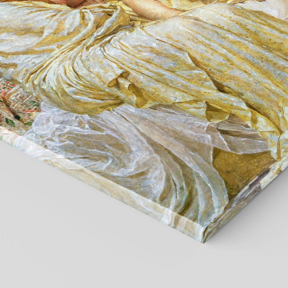 Obraz na płótnie 120x60 - "Marzyciele" (1850-1882) Albert Joseph Moore - Reprodukcja - reprodukcja, obraz na płótnie