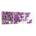 Obraz na płótnie 90x30 - Pola lawendy w pełnym rozkwicie - lawenda, kwiaty