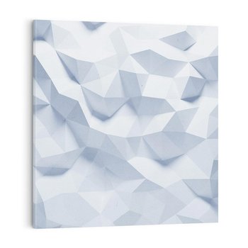 Obraz na płótnie 40x40 - Trójwymiarowa geometria - geometria, 3d