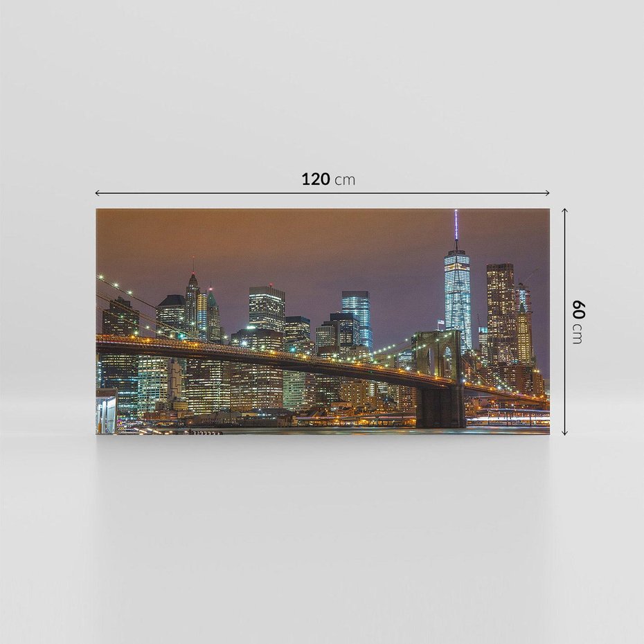 Obraz na płótnie 120x60 - Ikona Nowego Jorku - most, Nowy Jork