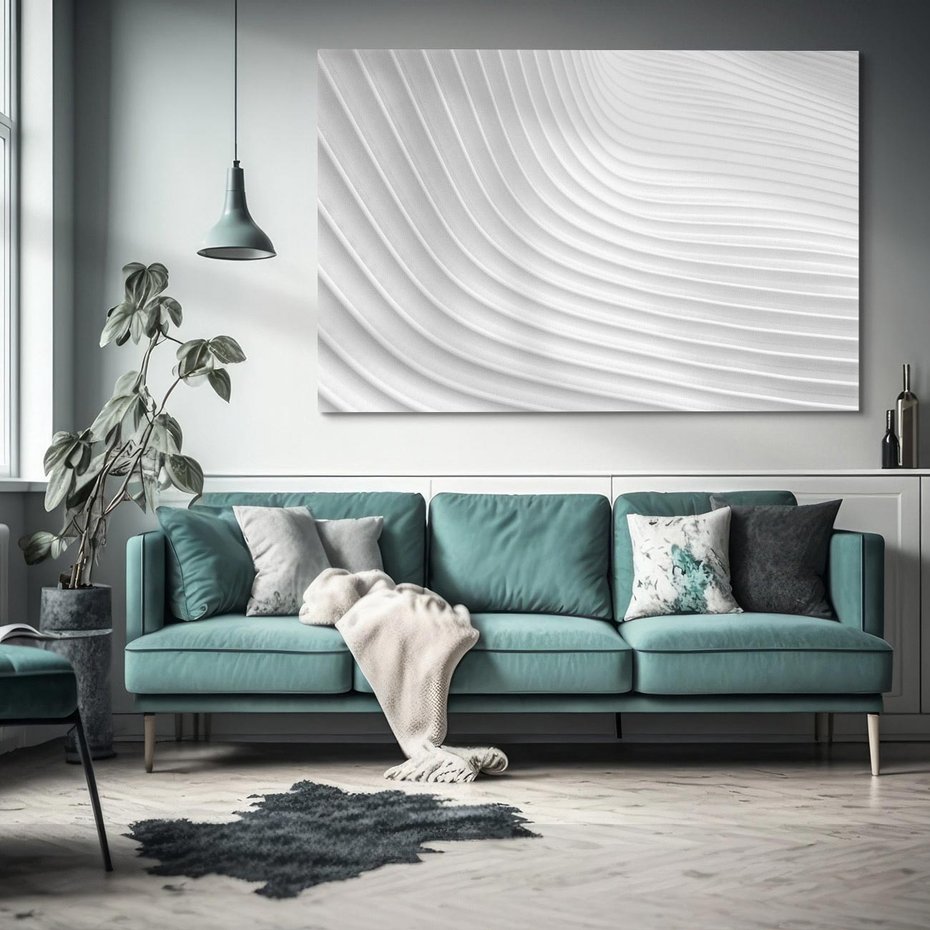 Obraz na płótnie 120x80 - abstrakcja barw - abstrakcja