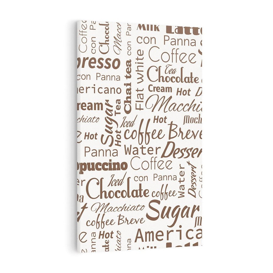 Obraz na płótnie 80x120 - Kawa w Stylu Coffee - kawa, coffee