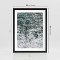 Plakat w ramie 30x40 - Sztormowa Przygoda - morze, ocean - rama czarna