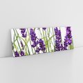 Obraz na płótnie 90x30 - Fioletowa harmonia lawendy - lawenda, fiolet