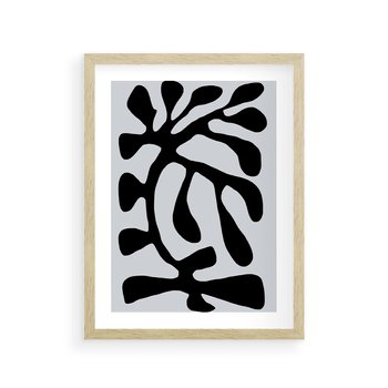 Plakat w ramie 30x40 - Przenikające Refleksje - matisse, sztuka nowoczesna - rama drewno