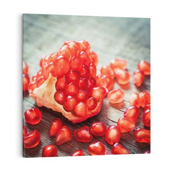 Obraz na płótnie 40x40 - Granatowa Inspiracja Kuchni - granat, kuchnia