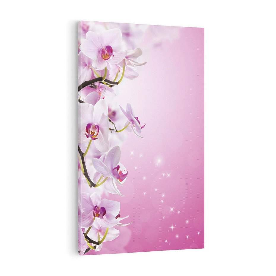 Obraz na płótnie 50x70 - Relaksujące Piękno - kwiaty, orchidea