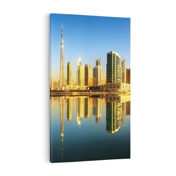 Obraz na płótnie 50x70 - Panorama Dubaju - Dubai, Dubaj