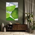 Obraz na płótnie 50x70 - Świeże limonki - limonki, woda