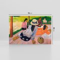 Obraz na płótnie 70x50 - Sjesta 1892, Paul Gauguin - Reprodukcja - reprodukcja, obraz na płótnie