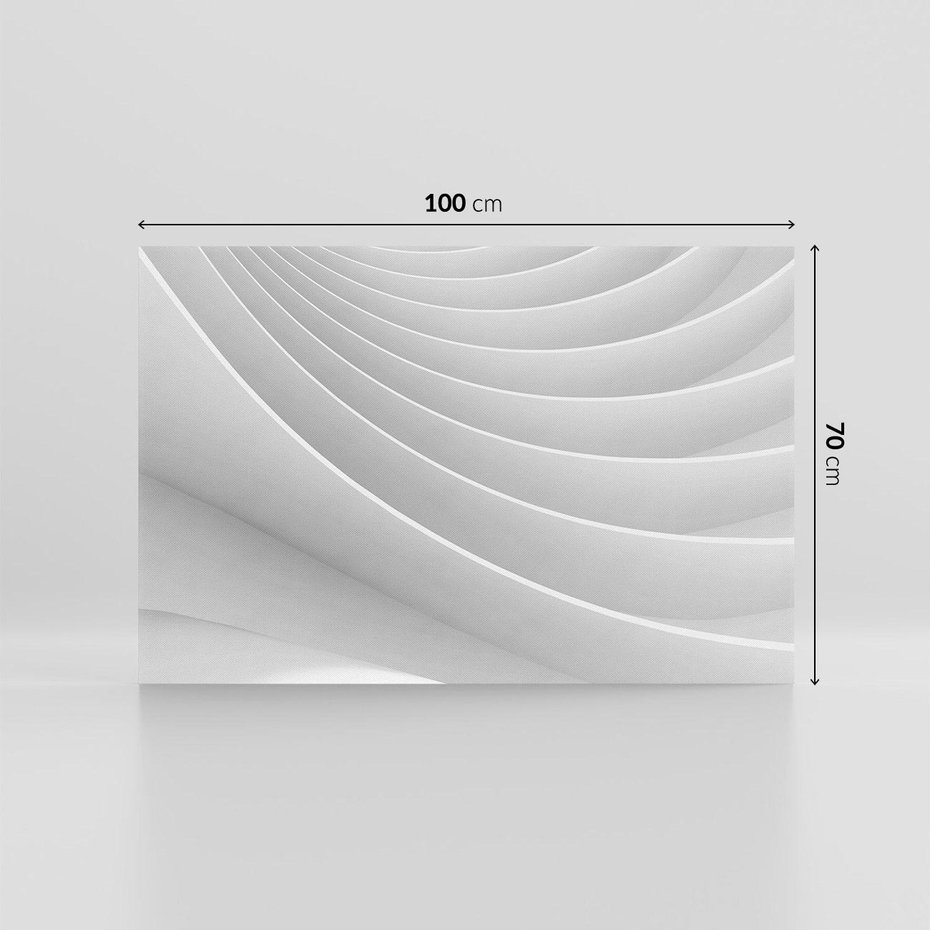 Obraz na płótnie 100x70 - Geometryczna Harmonia - geometryczne, kształty