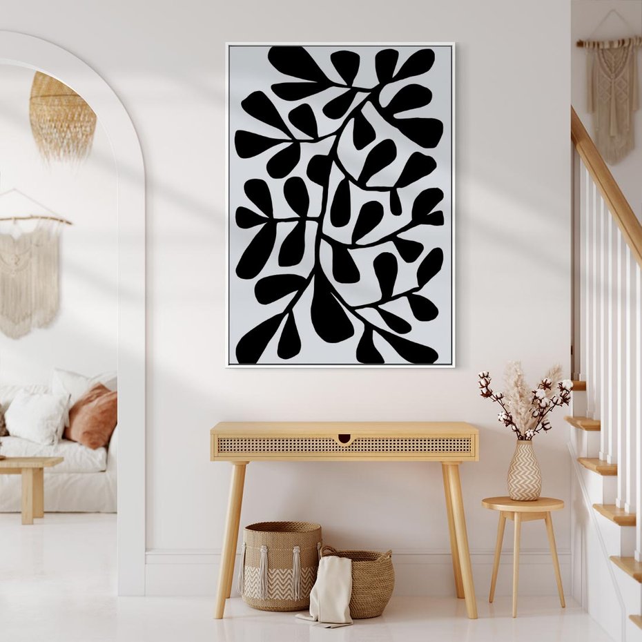 Obraz w ramie 80x120 - Echa Wyobraźni - matisse, sztuka nowoczesna - rama biała