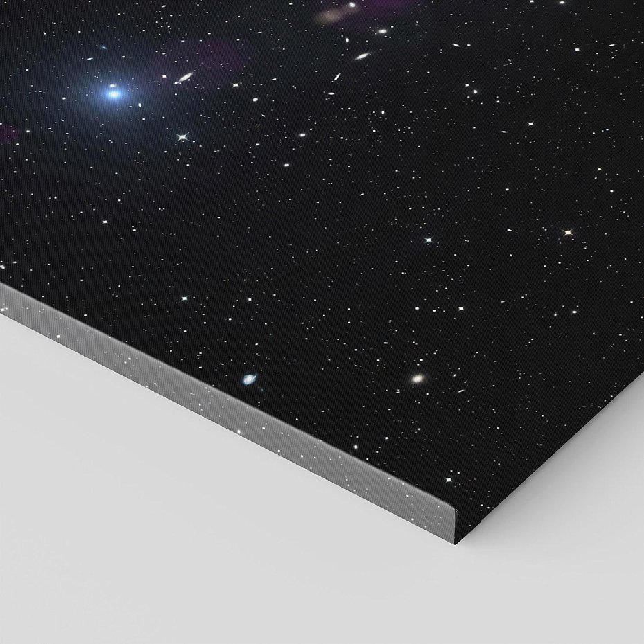 Obraz na płótnie 150x50 - spotkanie z gwiazdami - księżyc, gwiazdy