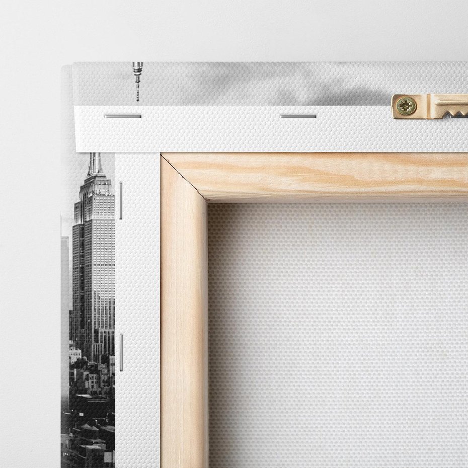 Obraz na płótnie 60x60 - Wibracje Miejskiego Życia - miasto, wieżowce