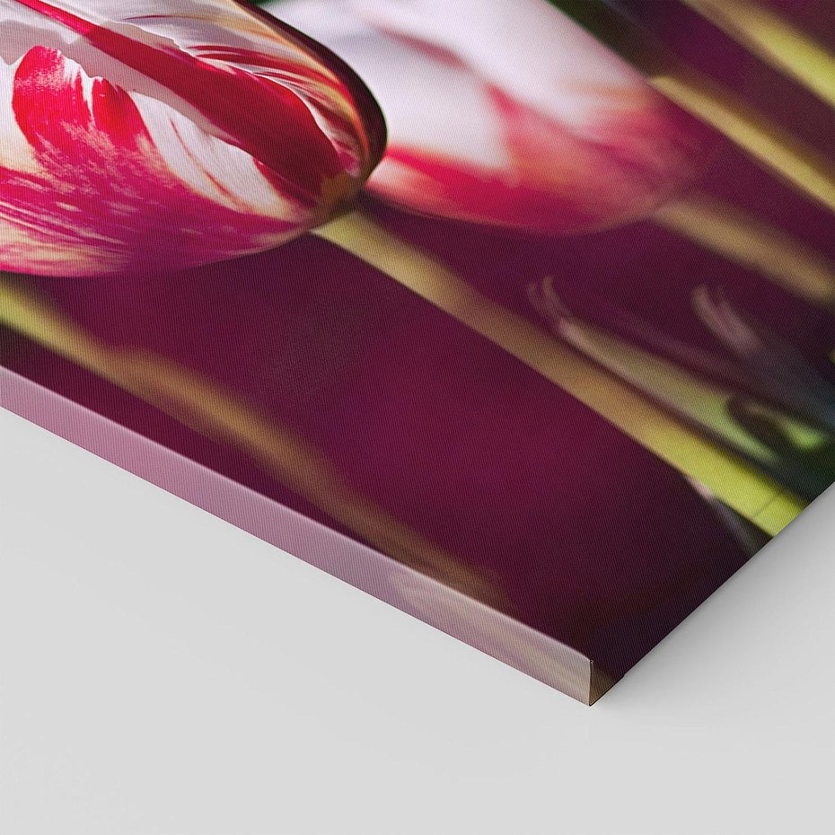 Obraz na płótnie 80x120 - Kwiatowy raj w naturze - kwiat, kwiaty