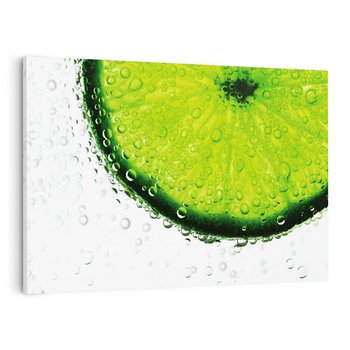 Obraz na płótnie 120x80 - Świeżość i kwasowość limonki - limnka, owoce