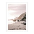 Plakat bez ramy 40x50 - Przybrzeżna Piękność - klify, skały nad morzem