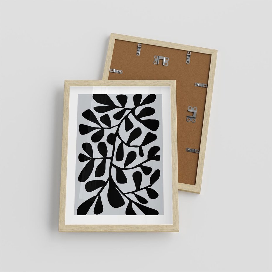 Plakat w ramie 30x40 - Echa Wyobraźni - matisse, sztuka nowoczesna - rama drewno