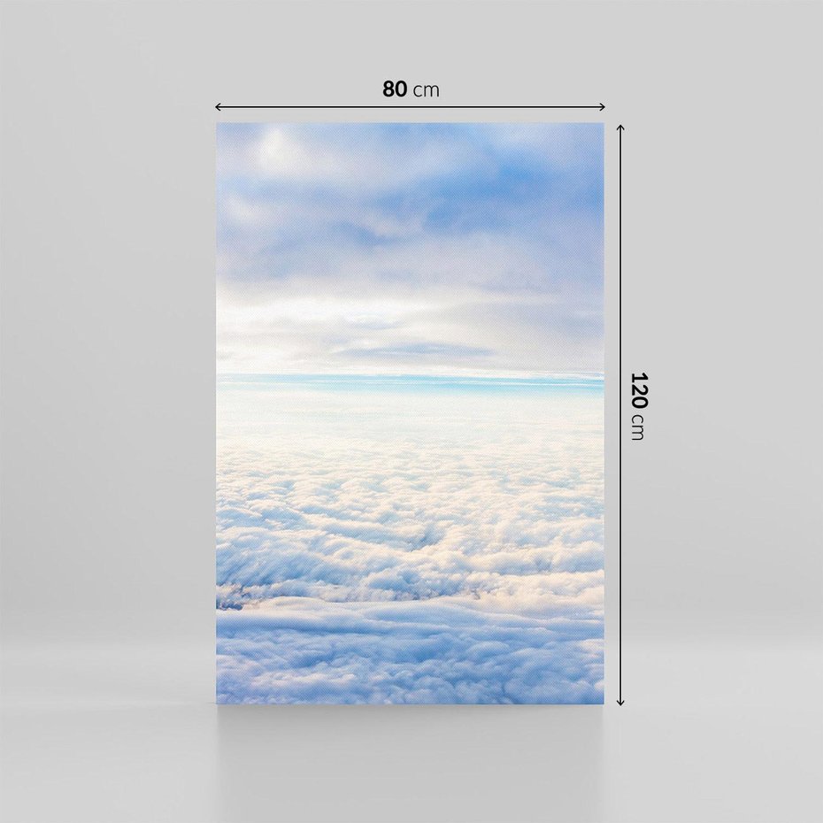 Obraz na płótnie 80x120 - nieskończoność nad głową - niebo, chmury