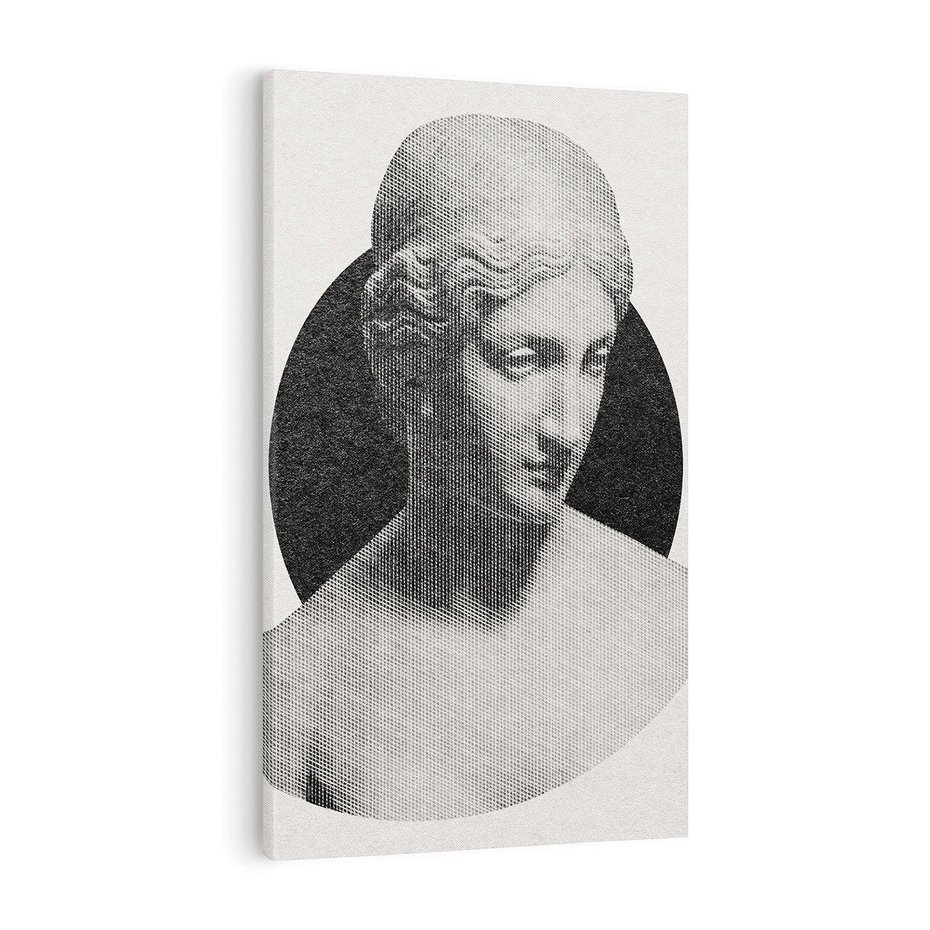 Obraz na płótnie 50x70 - Sztuka Zeszłych Czasów - antyczna rzeźba kobiety, posąg