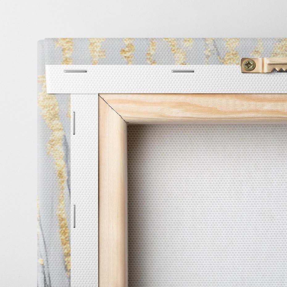 Obraz na płótnie 80x120 - Boho Marzenie - nowoczesna grafika, białe konie