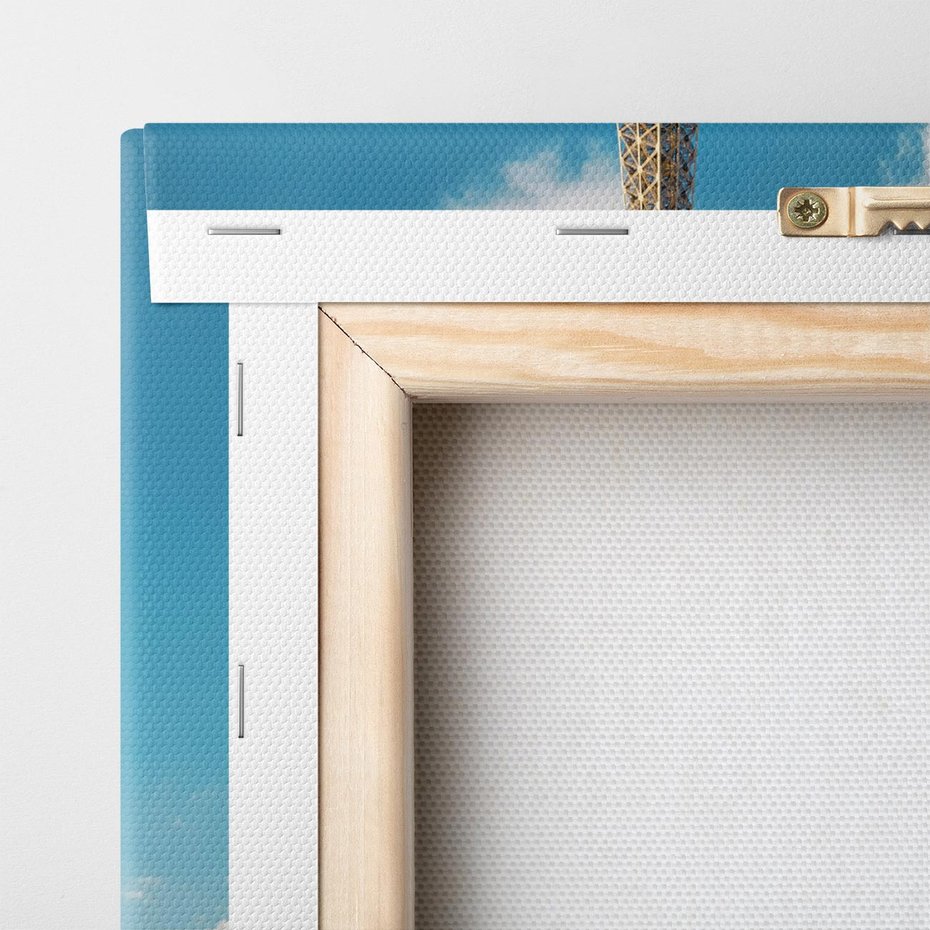 Obraz na płótnie 80x120 - Paryż Eiffla - Paryż, Eiffla