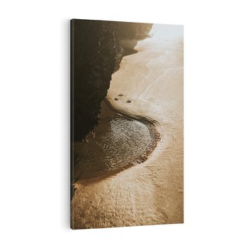 Obraz na płótnie 80x120 - Relaksujący Raj - plaża, morze
