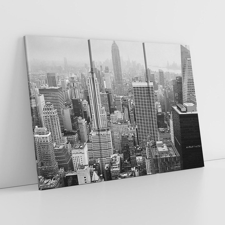 Obraz na płótnie 120x80 - Majestatyczne Wysokości - Nowy Jork, wieżowce