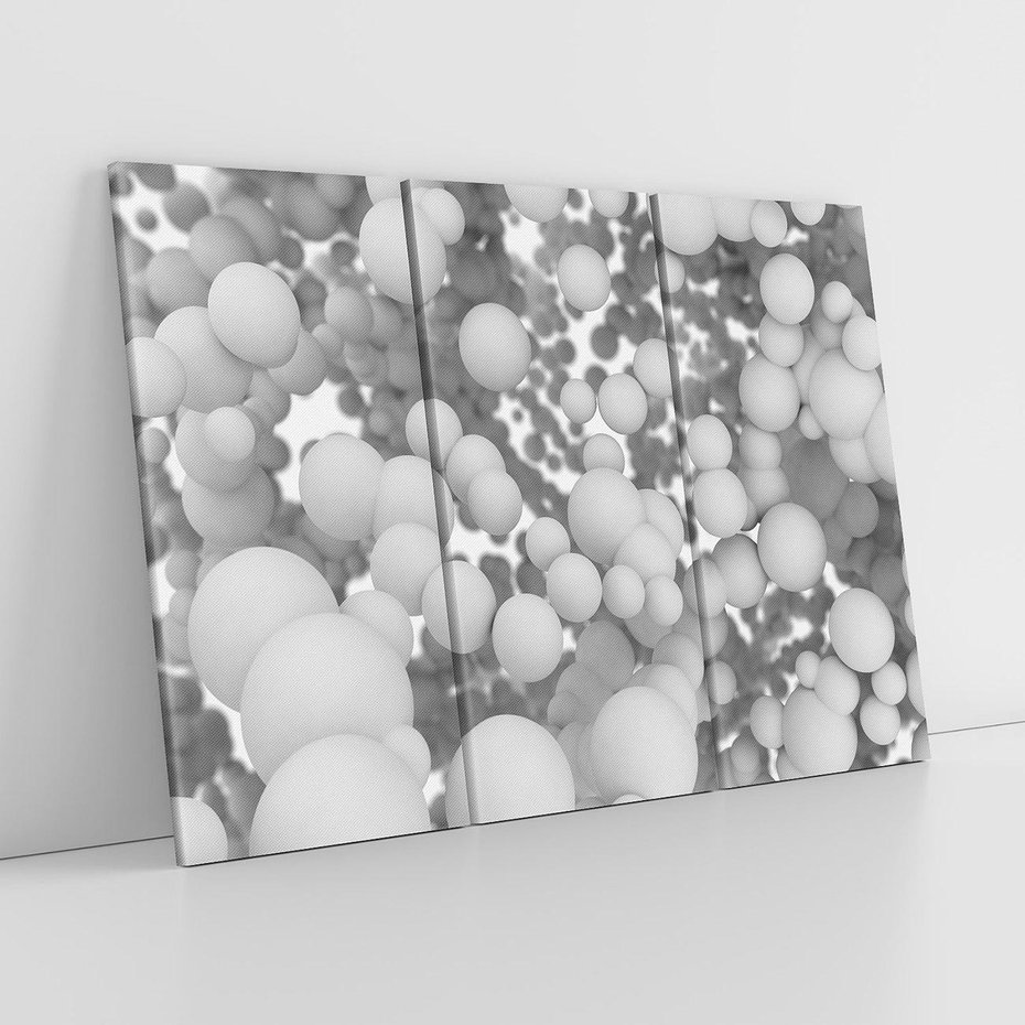 Obraz na płótnie 120x80 - Abstrakcyjne balony w locie - kule, abstrakcja