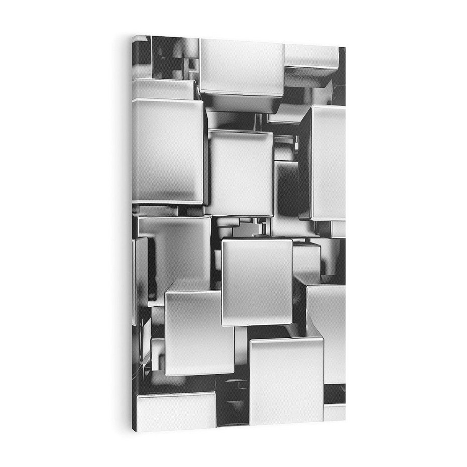Obraz na płótnie 80x120 - Nowe Wymiary Sztuki - 3D, abstrakcja