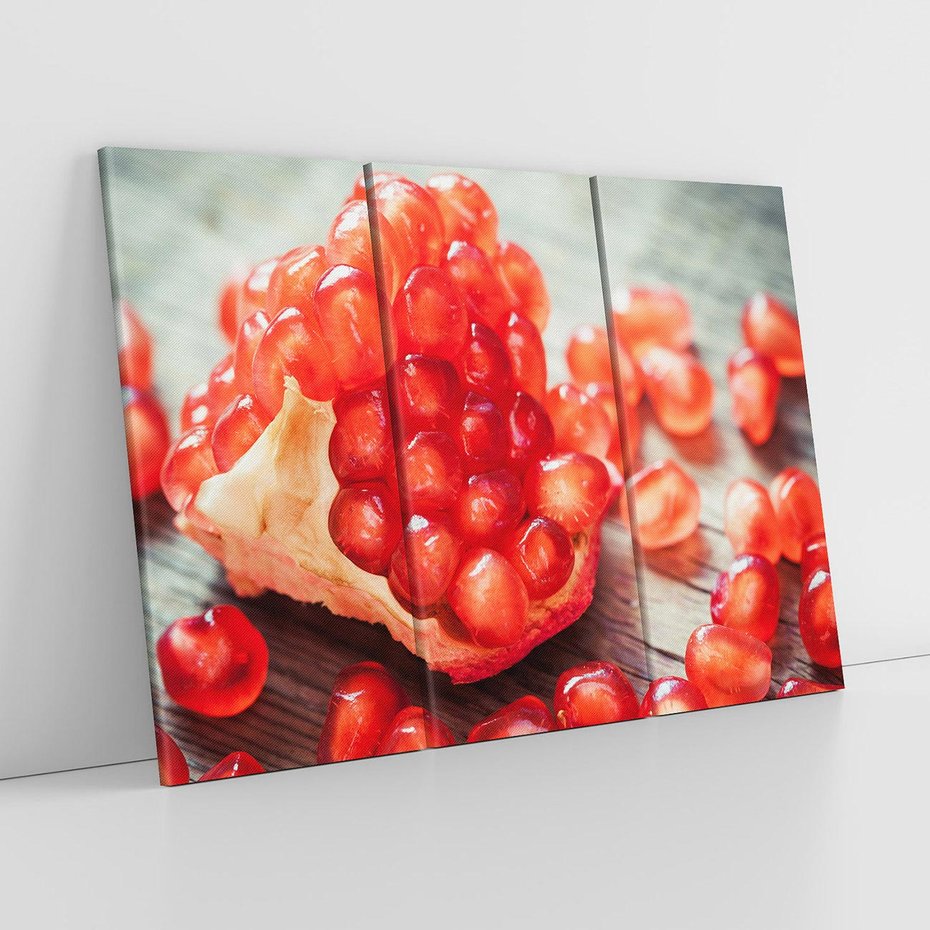 Obraz na płótnie 120x80 - Granatowa Inspiracja Kuchni - granat, kuchnia