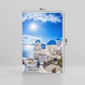 Obraz na płótnie 70x100 - Uroki Santorini we Włoszech - Santorini, Włochy