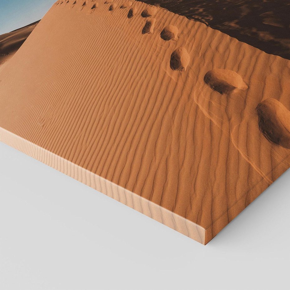 Obraz na płótnie 50x50 - Piasek pustyni w ogniu - pustynia, piasek