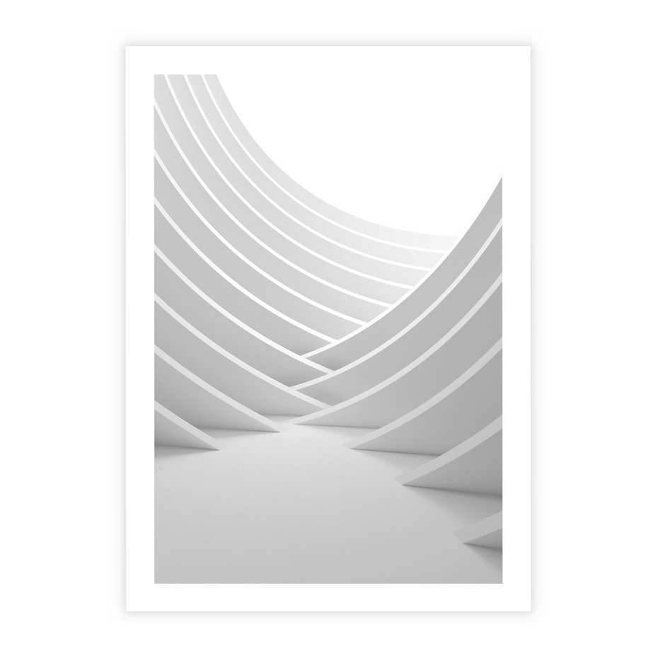 Plakat bez ramy 30x40 - Nowoczesna Ekspresja - abstrakcja, 3D
