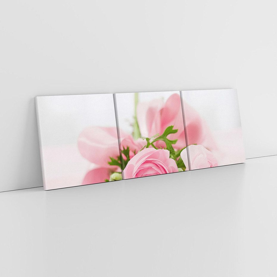 Obraz na płótnie 120x40 - Bukiet Róż - róże, bukiet