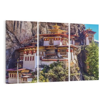 Obraz na płótnie 120x80 - Architektura Azji: Harmonia i Majestat - architektura, Azja