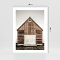 Plakat bez ramy 30x40 - Rustykalny Drewniany Domek - domek, drewniany dom
