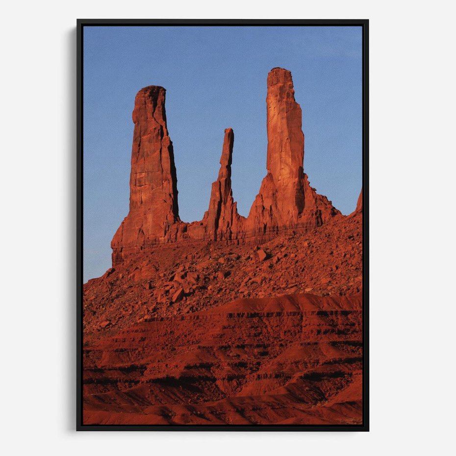 Obraz w ramie 50x70 - Wielki Kanion - majestat pustyni - Wielki Kanion, pustynia - rama czarna