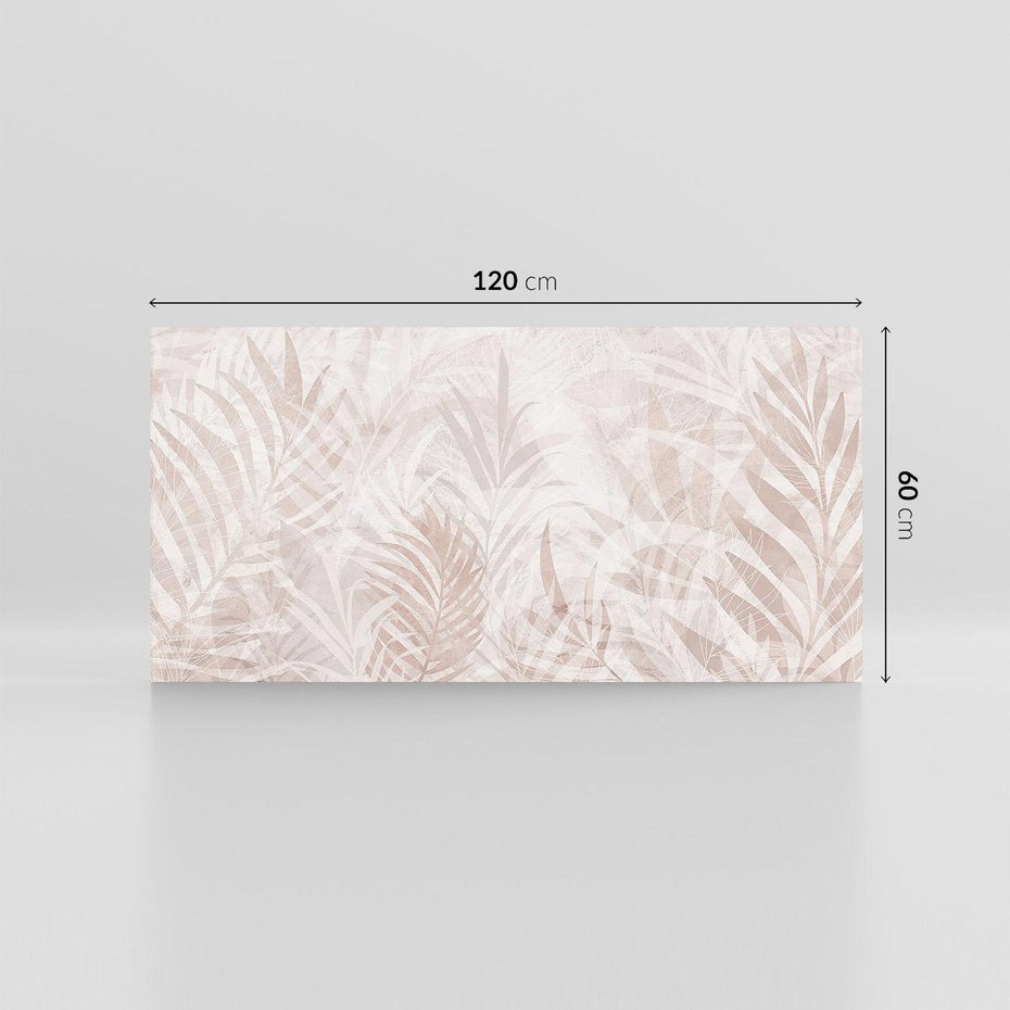 Obraz na płótnie 120x60 - Pejzaż zaklętych uczuć - monochromatyczne, w odcieniach beżu