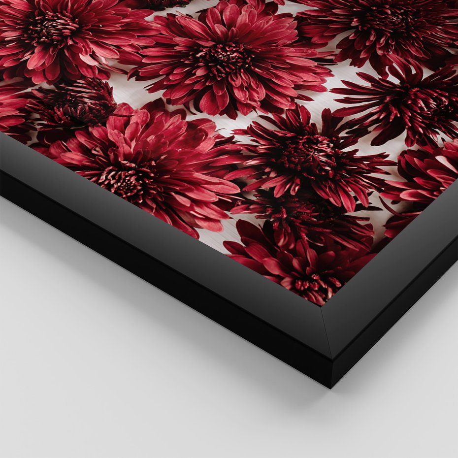 Zestaw obrazy w ramie 30x40 galeria - Twój, dzień, cytat, motywacja - rama czarna