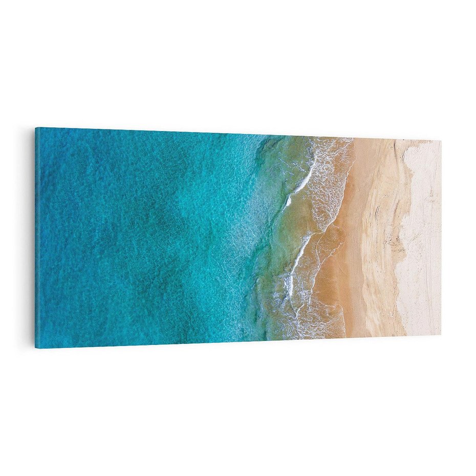 Obraz na płótnie 140x70 - Spokój nad morzem - morze, plaża