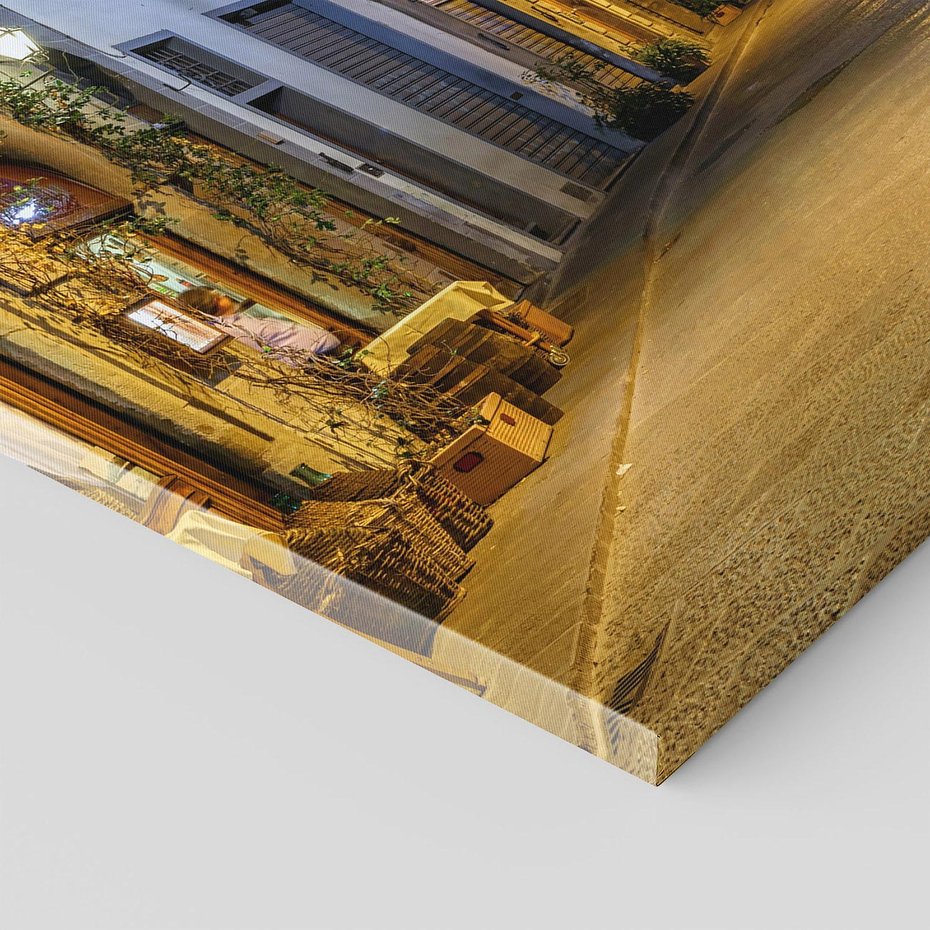 Obraz na płótnie 70x100 - Toskańska uliczka: włoski urok - Włochy, Toskania