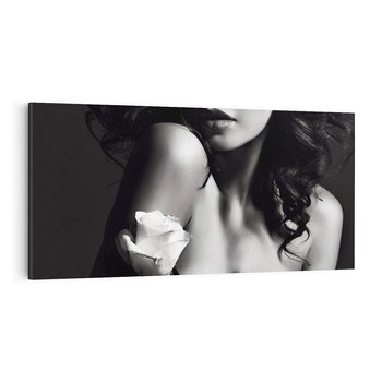 Obraz na płótnie 120x60 - Piękno kobiecego aktu uchwycone - kobieta, akt