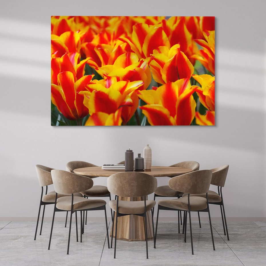 Obraz na płótnie 120x80 - Kwiatowa natura - kwiat, kwiaty