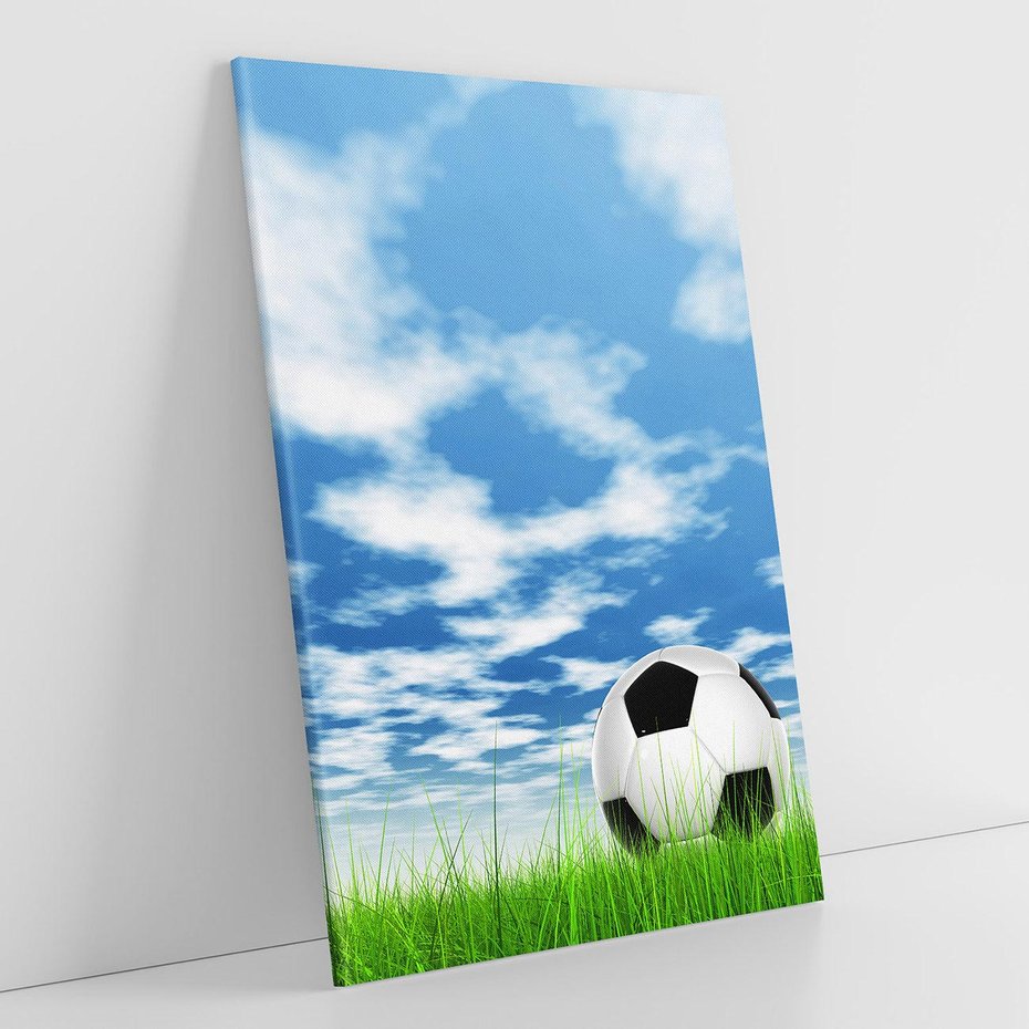 Obraz na płótnie 80x120 - Piłkarska Pasja - piłka, nożna